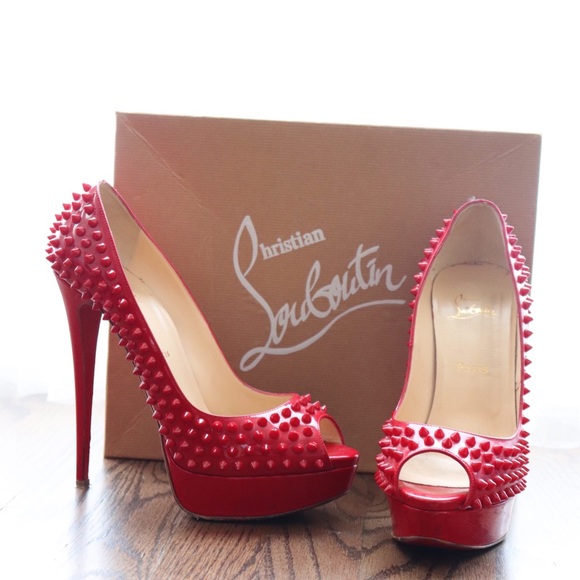 Christian Louboutin Red Patent Size 41 - Picture 1 of 2